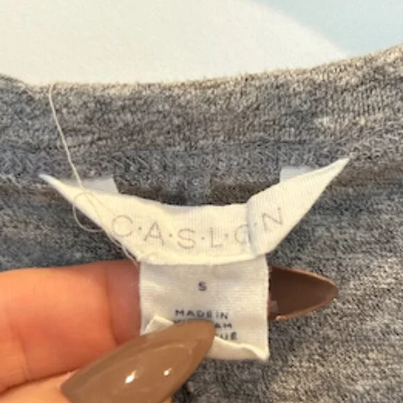 grey draw string top - Picture 4 of 5